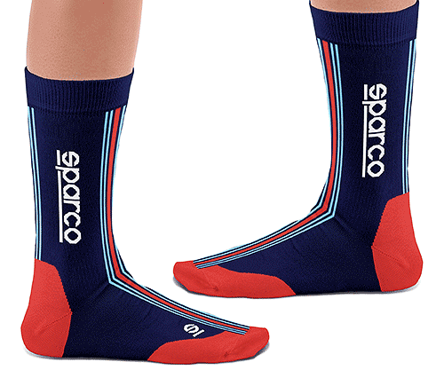 Sparco MARTINI RACING ICONIC DESIGN SOCKS スパルコ ソックス マルティニ レーシング デザインソックス2024年NEWモデル