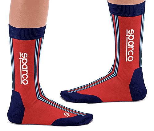 Sparco MARTINI RACING ICONIC DESIGN SOCKS スパルコ ソックス マルティニ レーシング デザインソックス2024年NEWモデル