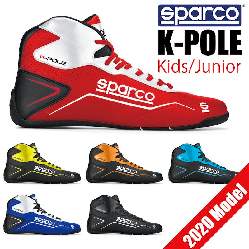 【アウトレット品】スパルコ レーシングシューズ K-POLE ケーポール レーシング カート キッズ ジュニア ユース