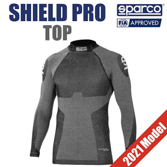 【アウトレット品】【上下セット】スパルコ アンダーウェア SHIELD PRO FIA公認 TOP/PANTS