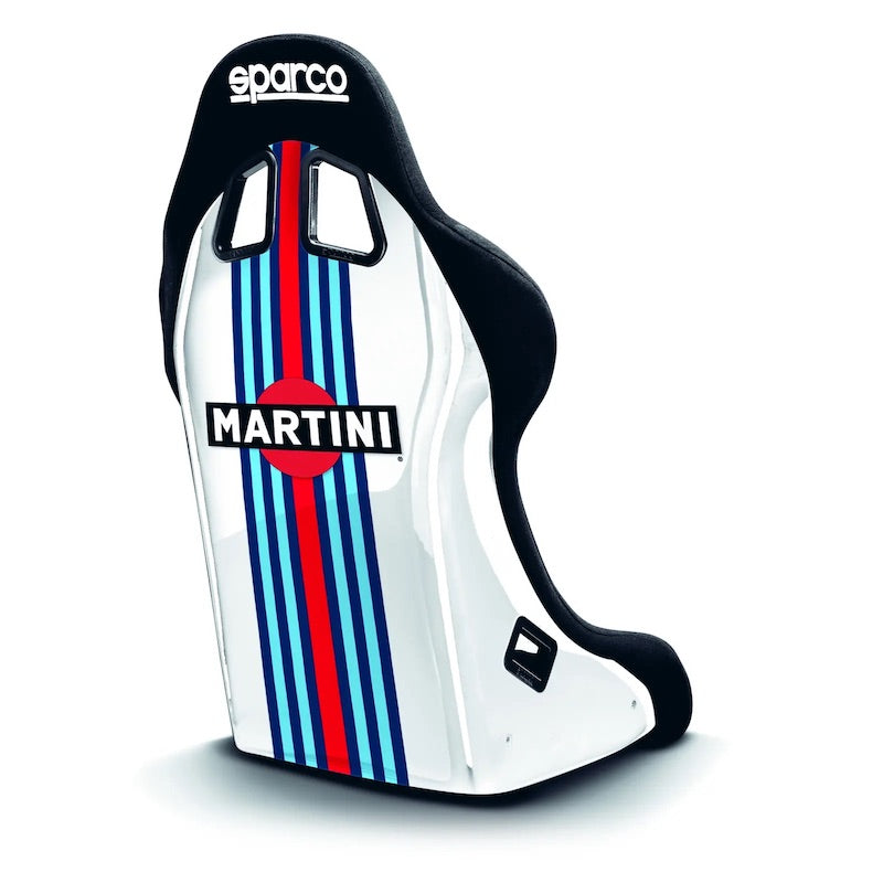 マルティニレーシング レーシングシート EVO RACING MR WRAPP FIA公認 2022年モデル バケットシート スパルコ SPARCO MARTINI RACING