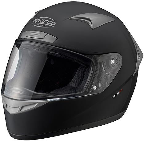 ヘルメット スパルコ CLUB X-1 レーシングカート用　カート、走行会ドライバー向け フルフェイスヘルメット