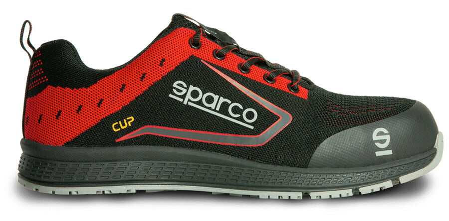 スパルコ TEAM WORK CUP S1P メカニックシューズ 安全靴 チームワーク カップ 整備 撥水 おしゃれ