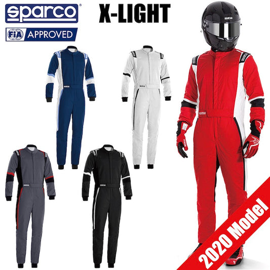 <SALE>スパルコ レーシングスーツ X-LIGHT FIA公認 エックスライト 4輪 走行会