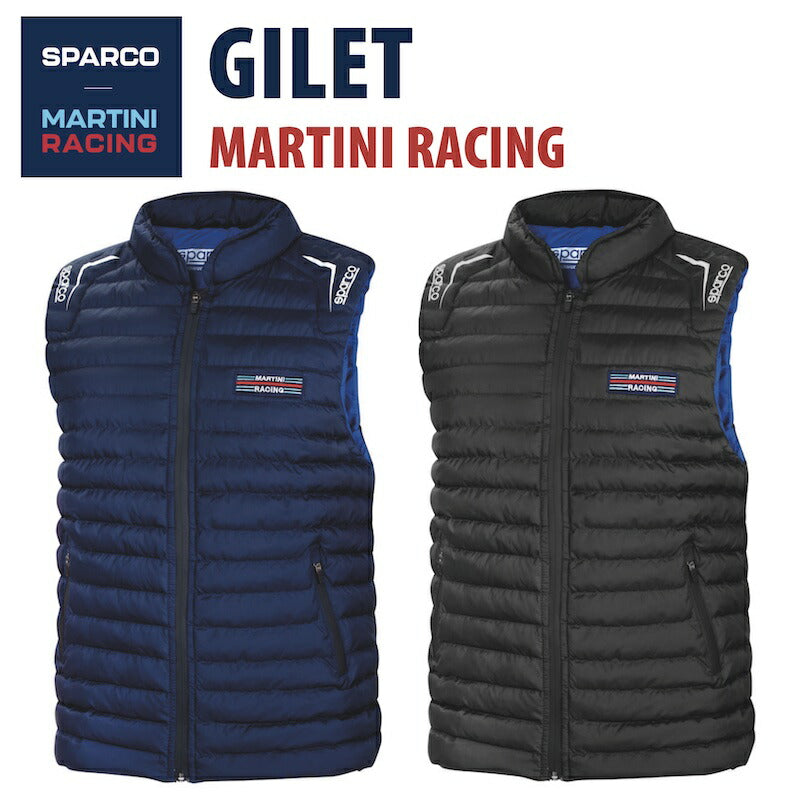 Sparco MARTINI RACING GILET スパルコ マルティニ レーシング ジレット ベスト　 レーシングウェア　アウター