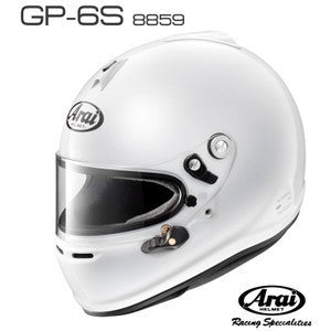 ヘルメット arai アライヘルメット フルフェイスヘルメット ホワイト GP-6S HANSクリップ バイザー 3点セット