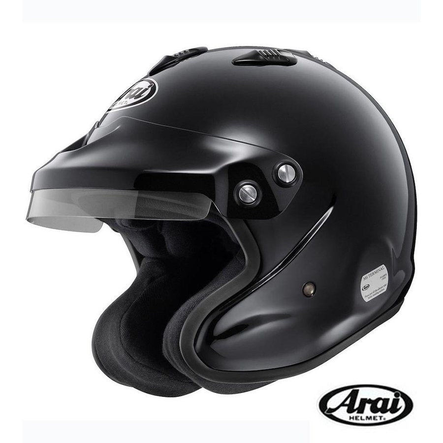 アライヘルメット Arai ヘルメット GP-J3 8859 オープンフェイス ホワイト ブラック SNELL SA FIA8859 スネル