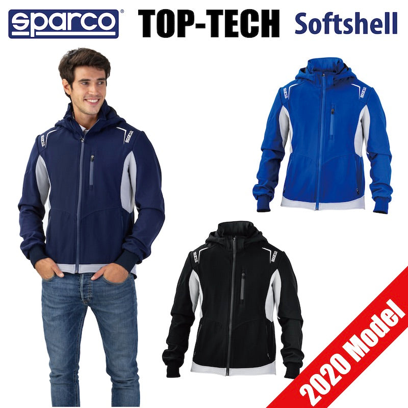 スパルコ TOP-TECH Softshell フリース ジャケット トップテック ソフトシェル 長袖　 レーシングウェア