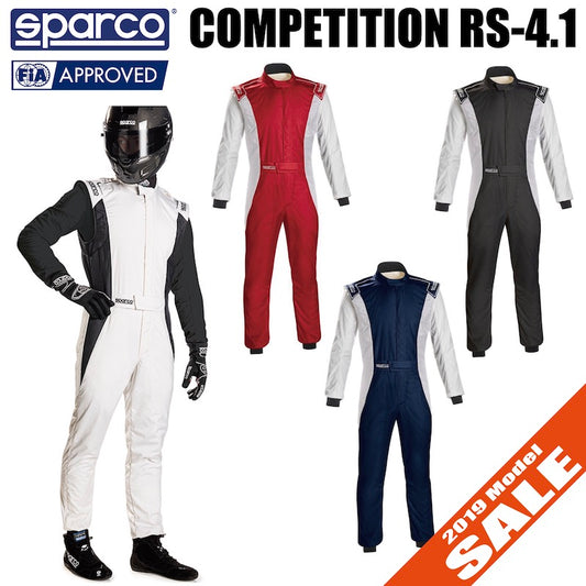 ＜SALE＞スパルコ レーシングスーツ COMPETITION RS-4.1 FIA公認 4輪 走行会