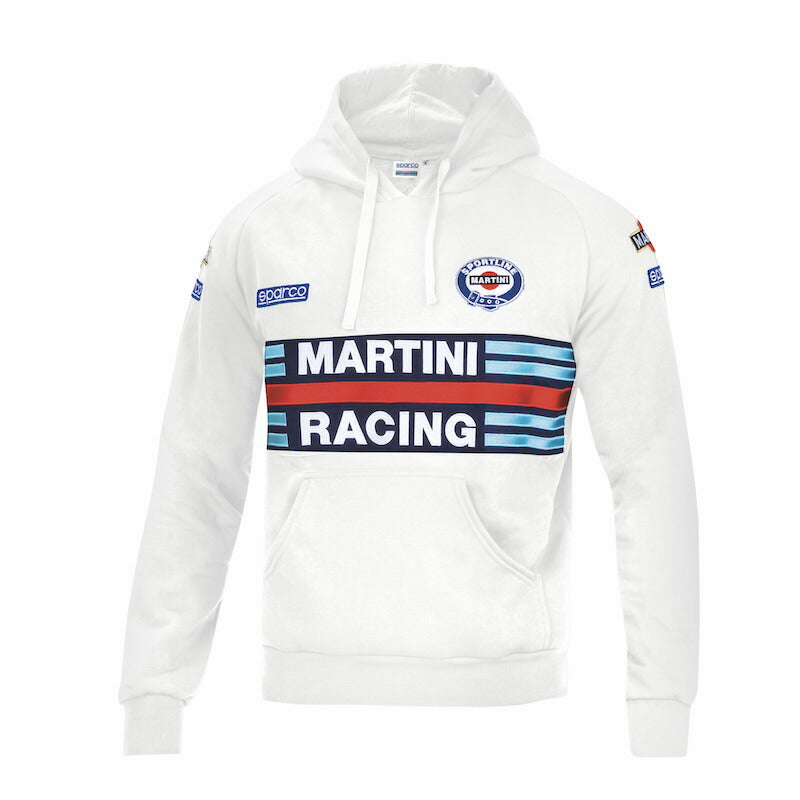 Sparco MARTINI RACING HOODIE スパルコ マルティニ レーシング フーディ パーカー 長袖　 レーシングウェア