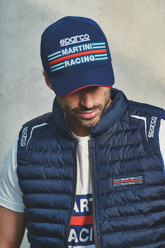 Sparco MARTINI RACING FLEX CAP スパルコ マルティニ レーシング フレックス キャップ 帽子　 レーシングウェア