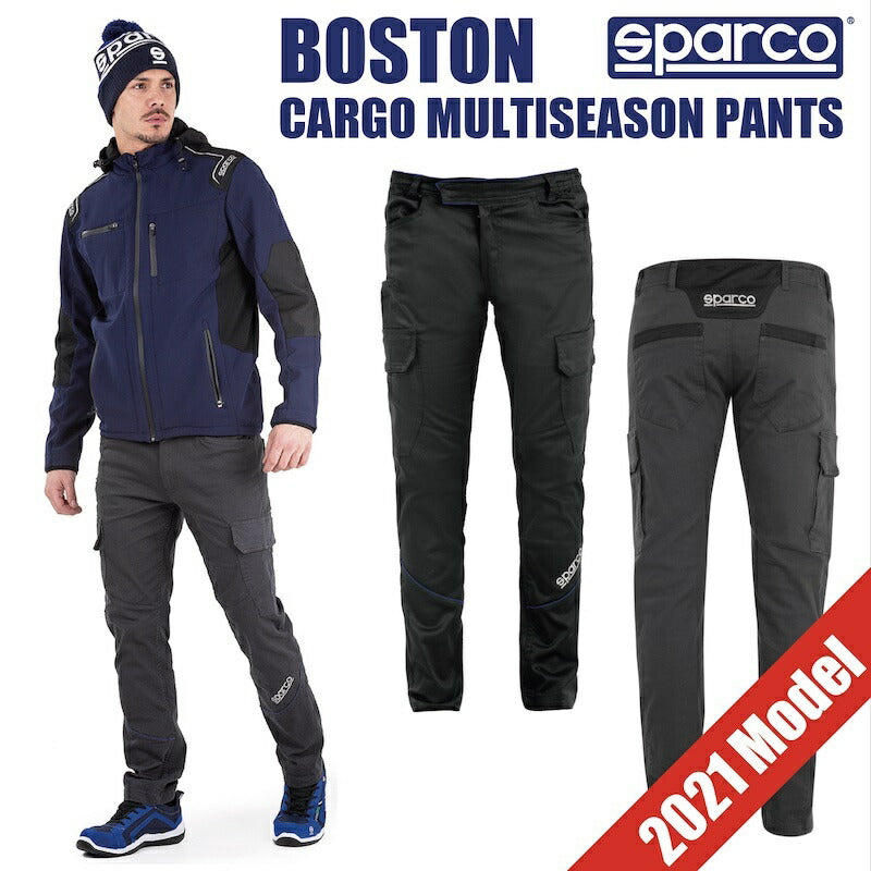 スパルコ ボストン カーゴパンツ BOSTON CARGO MULTISEASON PANTS レーシングウェア