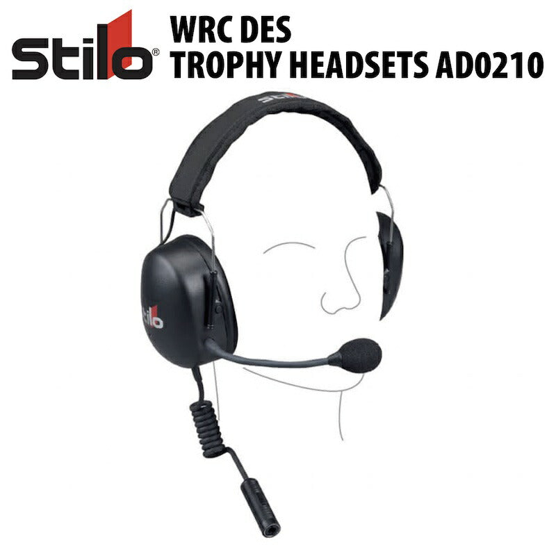 インターコム ヘッドセット ラリー 4輪用 Stilo スティーロ WRC DES TROPHY HEADSETS AD0210