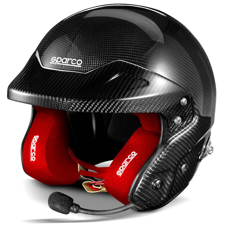 スパルコ ヘルメット RJ-i CARBON 2022年モデル FIA公認 Sparco アール ジェー アイ カーボン 4輪 走行会 ジェットヘルメット インカム
