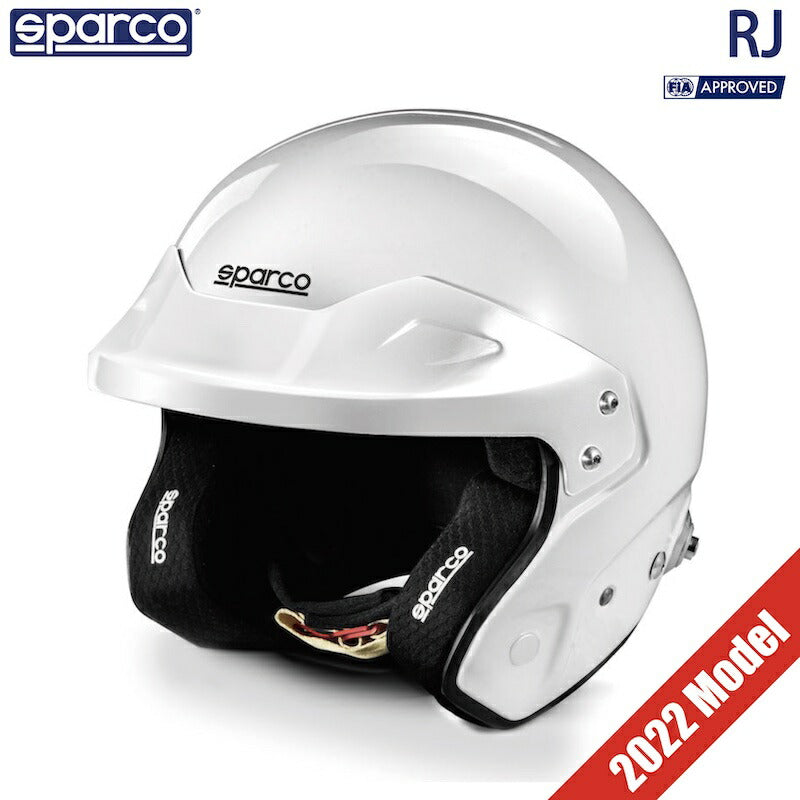 スパルコ ヘルメット RJ 2022年モデル FIA公認 Sparco アール ジェー 4輪 走行会 ジェットヘルメット