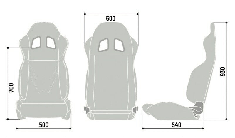 スパルコ チューニングシート R100+ SKY  セミバケットシート
