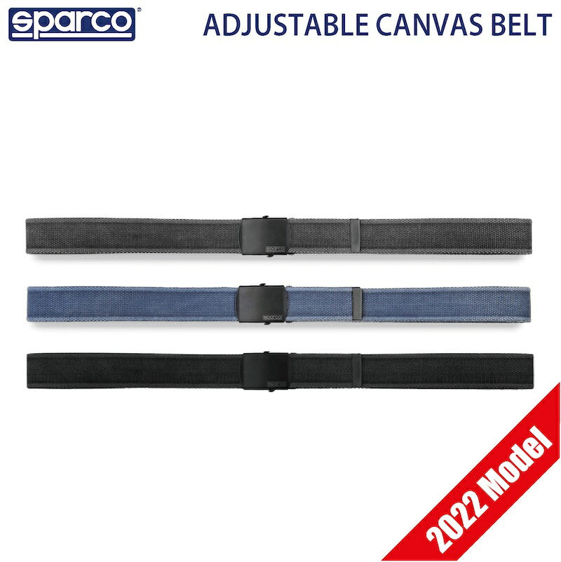 スパルコ アジャスタブル キャンバス ベルト 2022年モデル ADJUSTABLE CANVAS BELT チームウェア ベルト