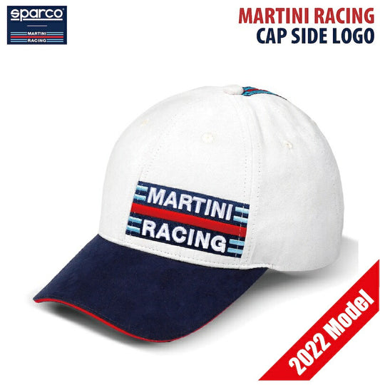 マルティニレーシング キャップ サイドロゴ 2022年モデル スパルコ SPARCO MARTINI RACING CAP SIDE LOGO