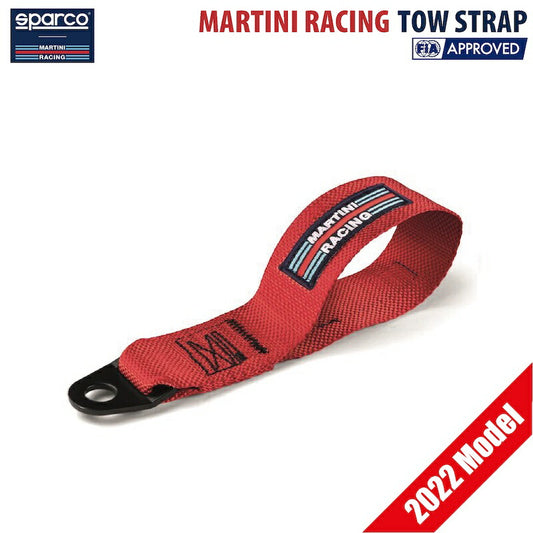 マルティニレーシング トーストラップ FIA公認 2022年モデル スパルコ SPARCO MARTINI RACING TOW STRAP 牽引