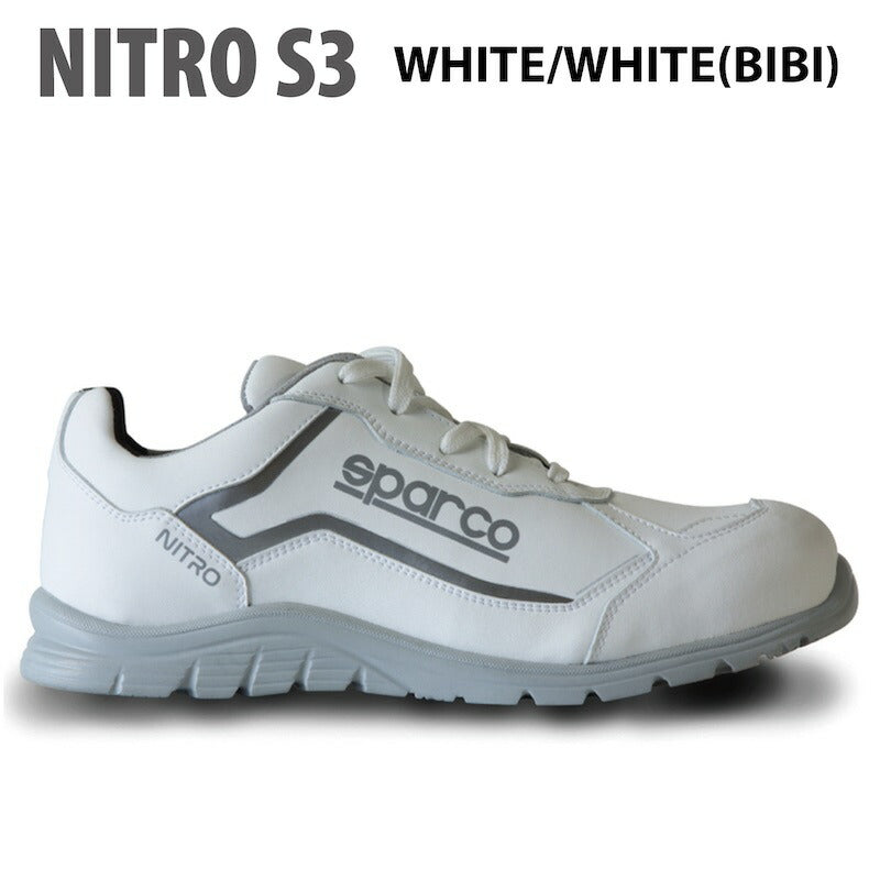 スパルコ TEAM WORK NITRO S3 メカニックシューズ 安全靴 チームワーク ニトロ 整備 撥水 おしゃれ