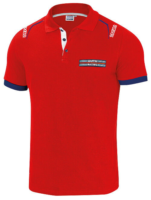 Sparco MARTINI POLO EMBROIDERIES スパルコ マルティニ レーシング