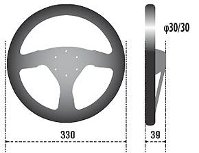 スパルコ ステアリングホイール R323