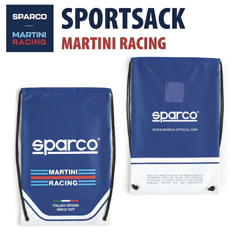 Sparco MARTINI RACING SPORTSACK スパルコ マルティニ レーシング